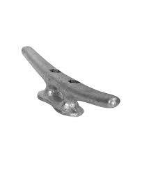 Whitecap S-1522 Open Base Cleat Galvanized 10" Flat Head