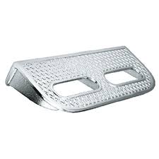 Perko 0501000CHR Transom Step 11" X 4-1/2" Chr/Brz-Double Step