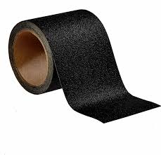 Ruban antidérapant 3M, longueur de pied de 4 pouces, noir