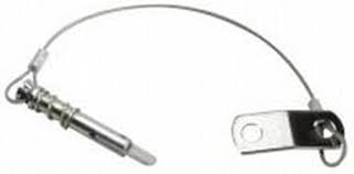 Whitecap S-1021 Pin - Spring Type with Lanyard And Tab - Stainless Steel