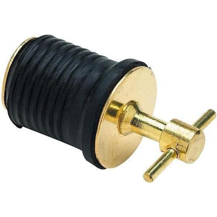 Seachoice 50-18801 Drain Plug-1 Twist-Brass
