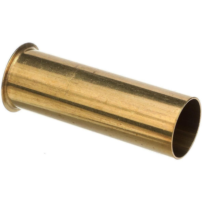 Seachoice 19111 Brass Drain Tube, 6 in. Long, 1 in. ID, 90-Degree Flange One End