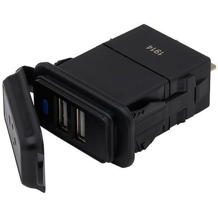 Seachoice A13-208 Dual USB Outlet, 12-24V