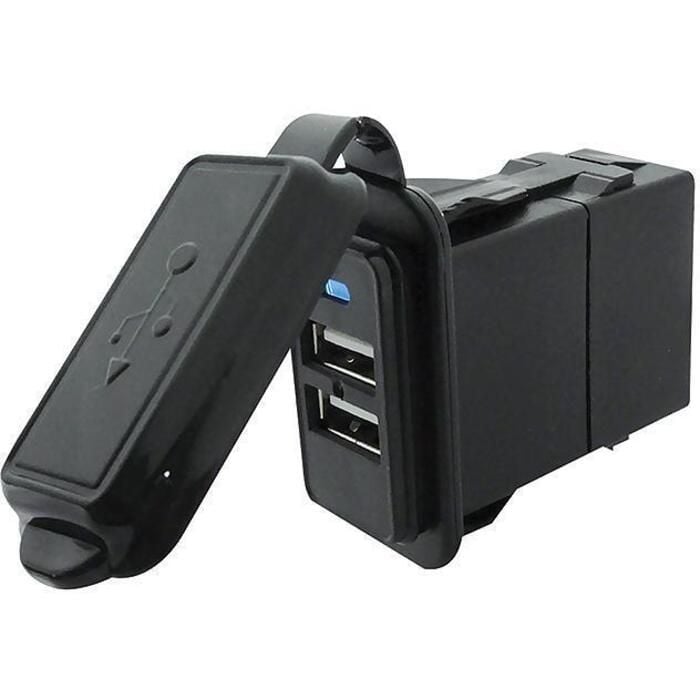 Seachoice A13-208 Dual USB Outlet, 12-24V