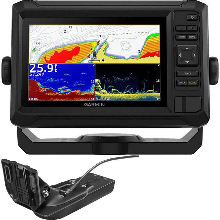 Garmin 010-02589-01 Echomap™ 5" UHD2 52CV Chartplotter/Sonar, w/GT20-TM Transducer & Worldwide Basemap