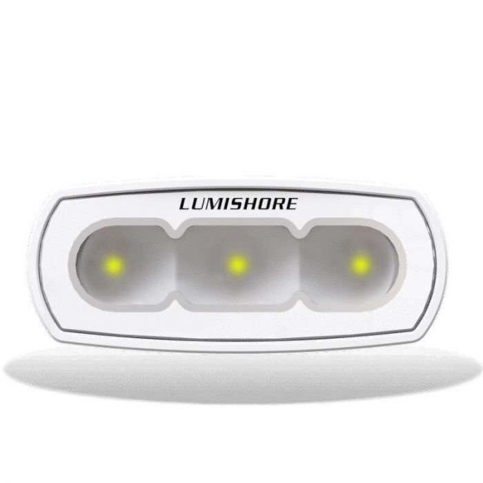 Lumishore 010-04458-00 ECLIPSE 4" Flood Light White Housing