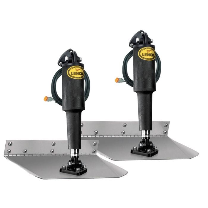 Lenco 15002-101 9" x 18" Trim Tab Kit w/o Switch
