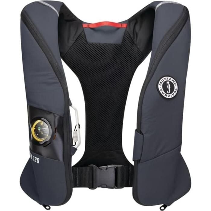 Mustang Survival MD5170-191-0 Mustang Elite 120 Coastal Inflatable PFD Admiral, Grey