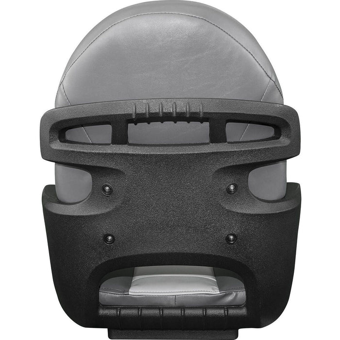 Tempress 57017 Elite Helm High Back Seat, Black Shell, Charcoal/Grey Cushions
