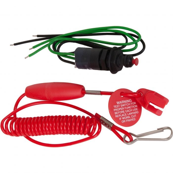 Sierra MP40950 Emergency Engine Cut Off Ignition Kill Switch & Lanyard