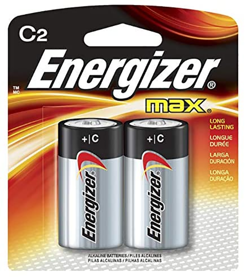Energizer E93BP2 C Energizer Batteries, 2/pk @6