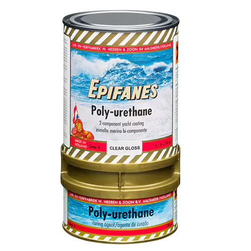 Epifanes PUCG.750 2-Part Clear Gloss Polyurethane