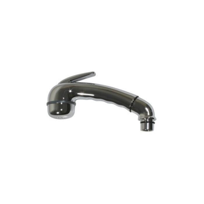 Scandvik 14002 Euro elbow ABS Trigger Sprayer Handle Only, Chrome