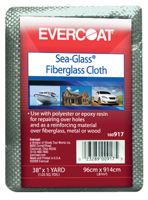 Fibre Glass-Evercoat 100918 Cloth 38" X 3 Yd 6 oz.
