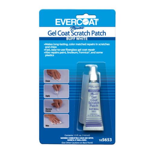 Fibre Glass-Evercoat 105653 Scratch Patch Buff White 1/2 fl. oz.