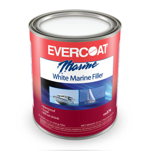 Fibre Glass-Evercoat 100574 White Marine Filler