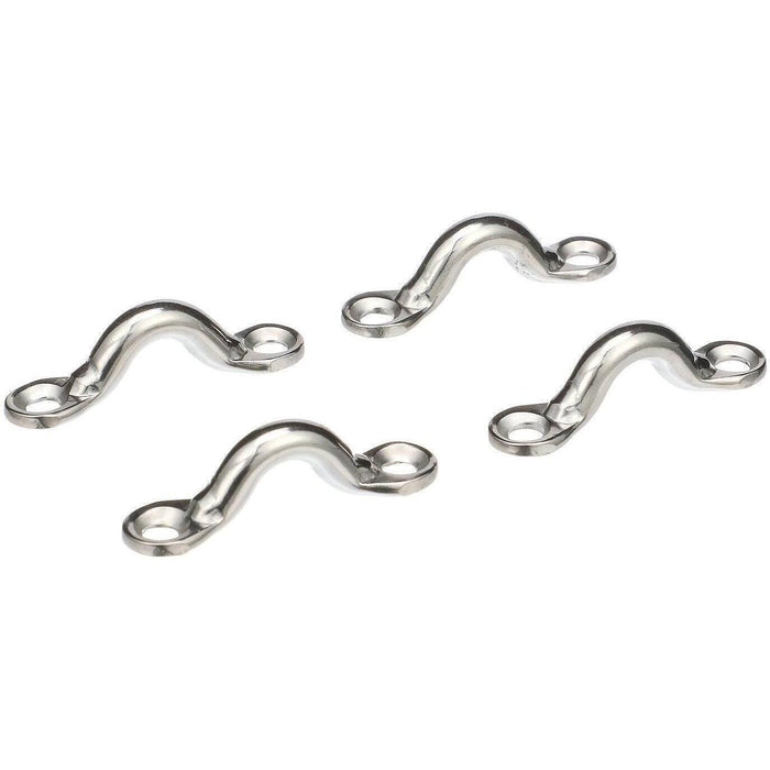 Seachoice 28811 Stainles Steel Eye Straps1-7/8" L x 11/32" ID Eye (4 Per Pack)