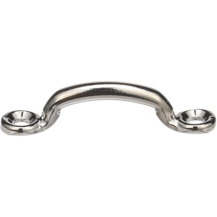 Seachoice 28841 Nickel Plated Brass Wire Eye Straps (2 Per Pack0