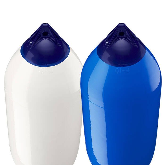 Polyform F-10 WHITE 45-268-619 Twin Eye F Series Fender, 18" x 50"