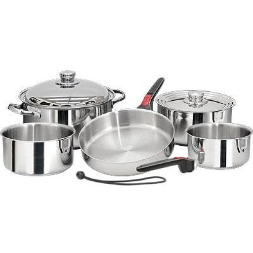 Magma 10 Piece Nesting Cookware - Stainless