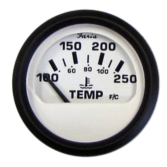 Faria 12904 Euro 2" Water Temperature Gauge (100-250F)
