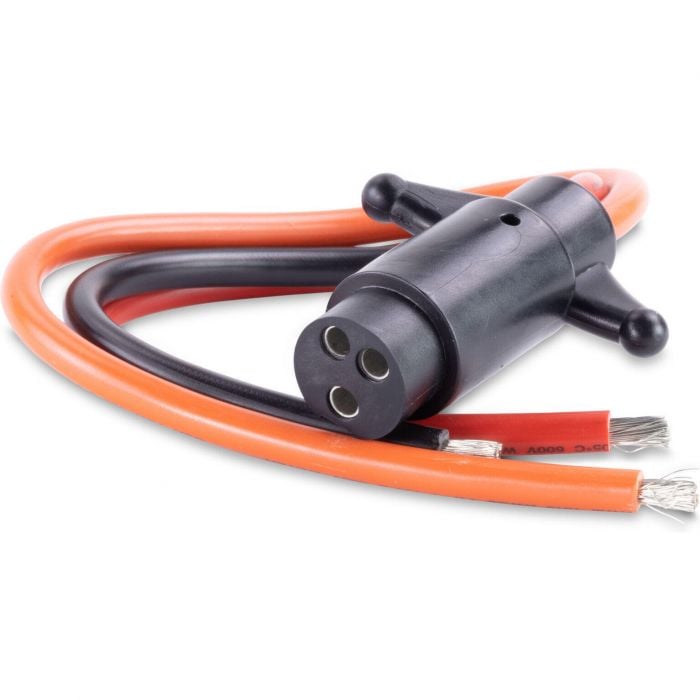 Sierra WH10550-1 Female Motor SideTrolling Motor Socket 8Ga 24V 3 Wire