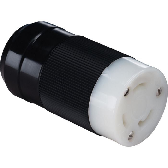 Marinco 305BC 3-Wire 30 Amp/125V Locking Charging/Trolling System Female, Connector