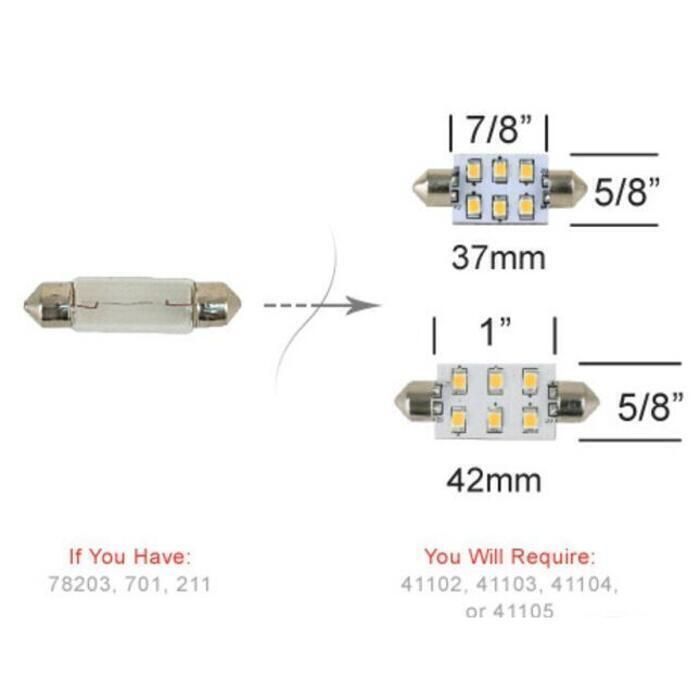 Scandvik 41103P LED Replacement Bulbs