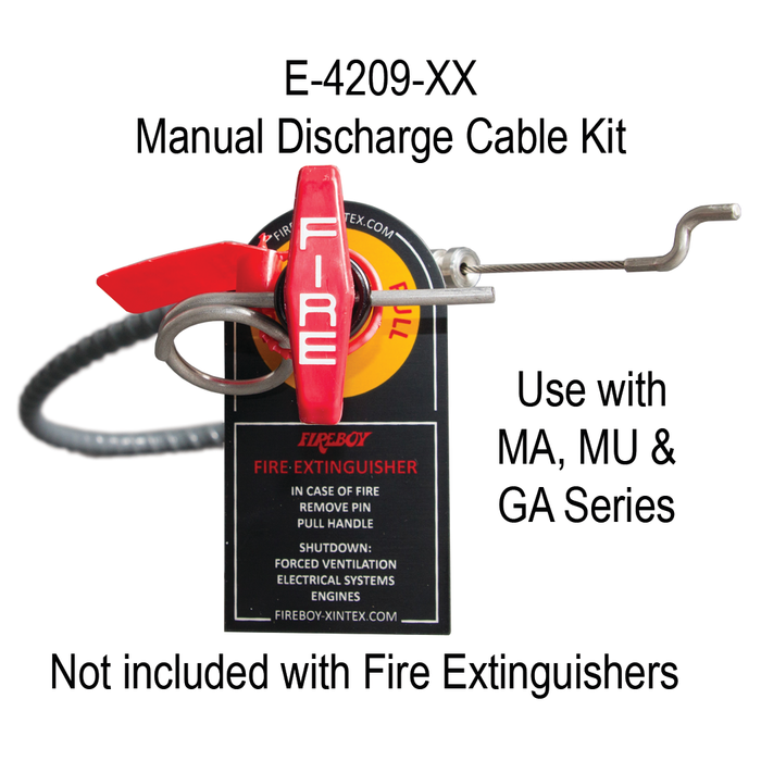 Fireboy-Xintex MA0400NVC-F MA Series Clean Agent Suppression Systems, 400 CU FT FK-5-1-12