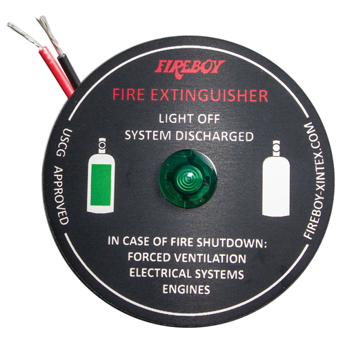 Fireboy-Xintex MA0300NVC-F MA Series Clean Agent Suppression Systems, 300 CU FT FK-5-1-12