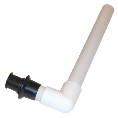 T-H Marine Supplies ODT-190-DP 90 Degree 12" Overflow Drain Tube