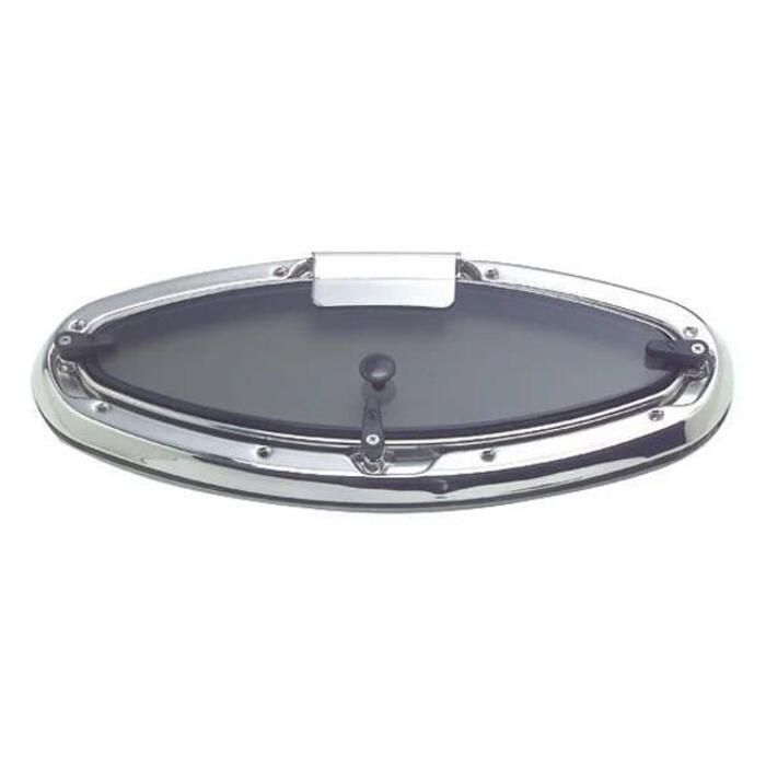 Bomar S516-6-SS Flagship Series Stainless Steel Elliptical Portlight