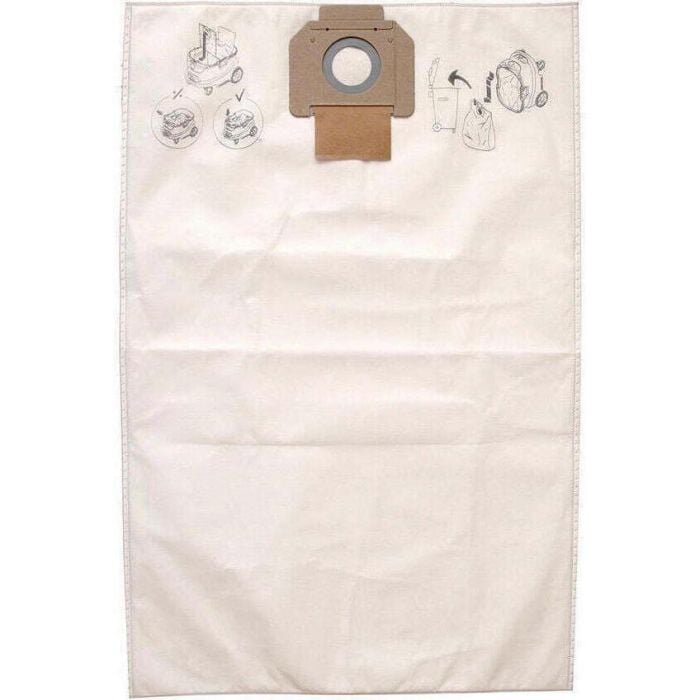 Mirka DE-FDB Fleece Dust Bags, 5/pk