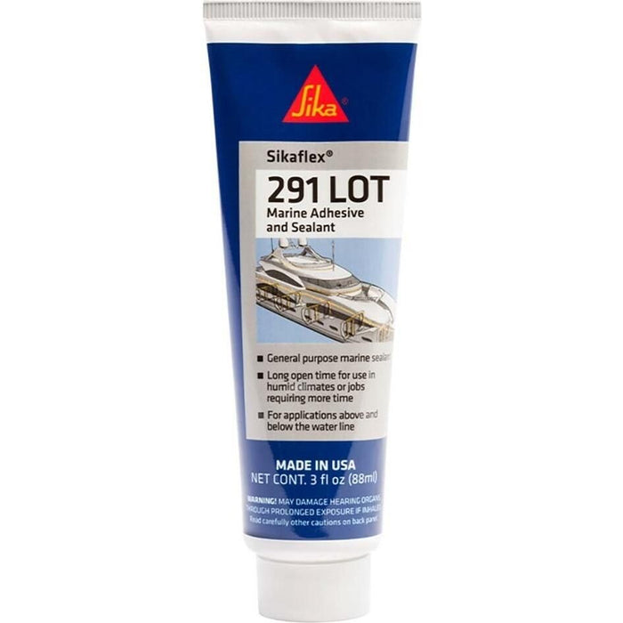 Sika 610565 Sikaflex 291 Lot Marine Polyurethane Adhesive/Sealant, Black, 3 oz. Tube