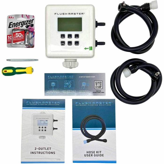 Flushmaster SM-FM2012 2-Port with (2) 12 ft Hose Kit
