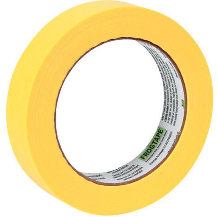 Shurtape 105550 CF160 Frogtape Delicate Surface Tape, 1" x 180', Yellow
