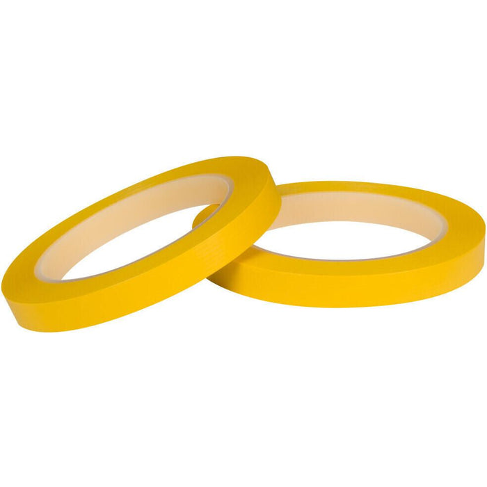 Shurtape 105460 Low Stretch PVC Fine Line Masking Tape, 3/4" x 108', Yellow