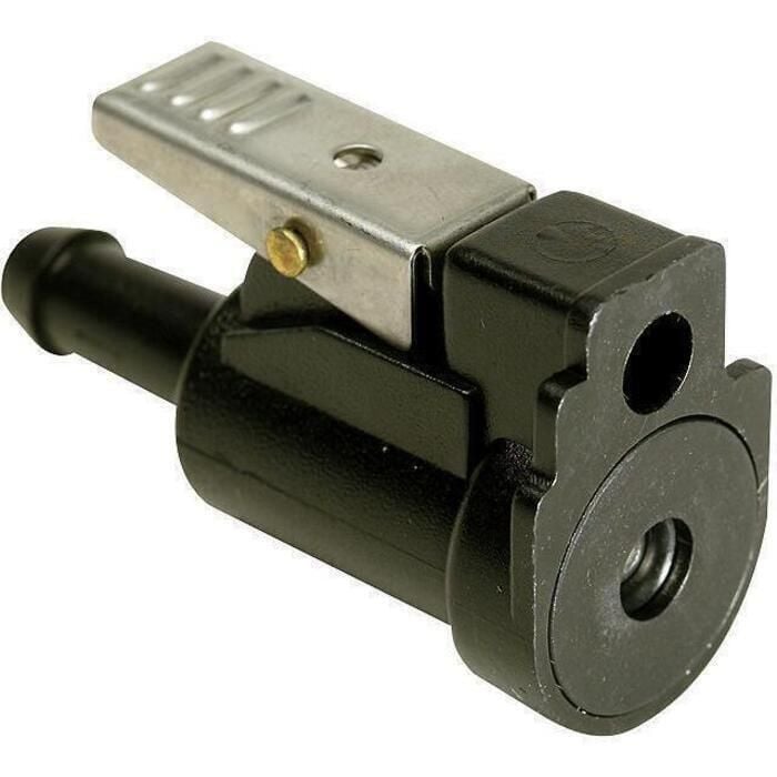 Seachoice 20571 Fuel Connector for Mercury, Acetal Female Hose Fitting 3/8" Barb