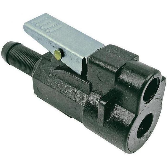 Seachoice 50-20531 Deluxe Fuel Connector for Mercury, Acetal Female Tank Fitting 3/8" Barb