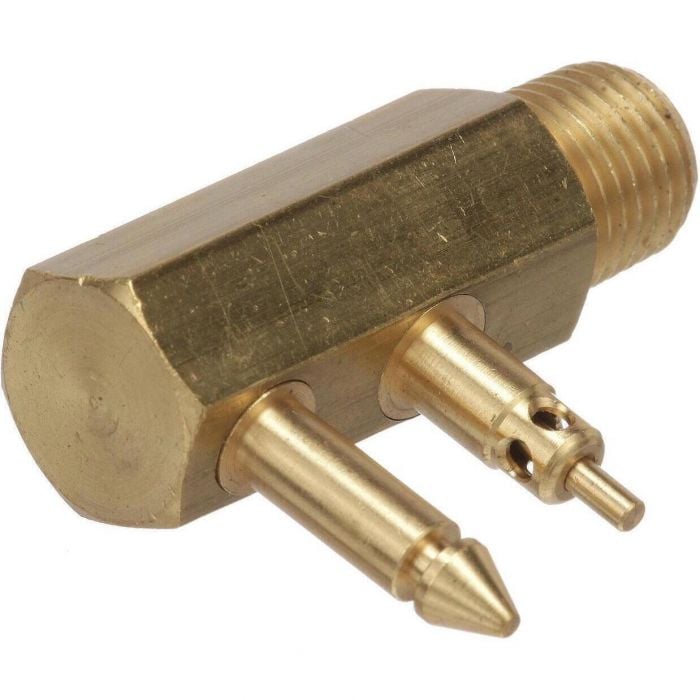 Seachoice 20511 Deluxe Fuel Connector for OMC (Evinrude/Johnson), Male, 1/4 in. NPT