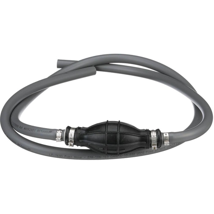 Seachoice 21361 Low Permeation Fuel Line Kit w/ High-Output Primer Bulb, Universal Fit, 3/8 In. X 7 Ft.