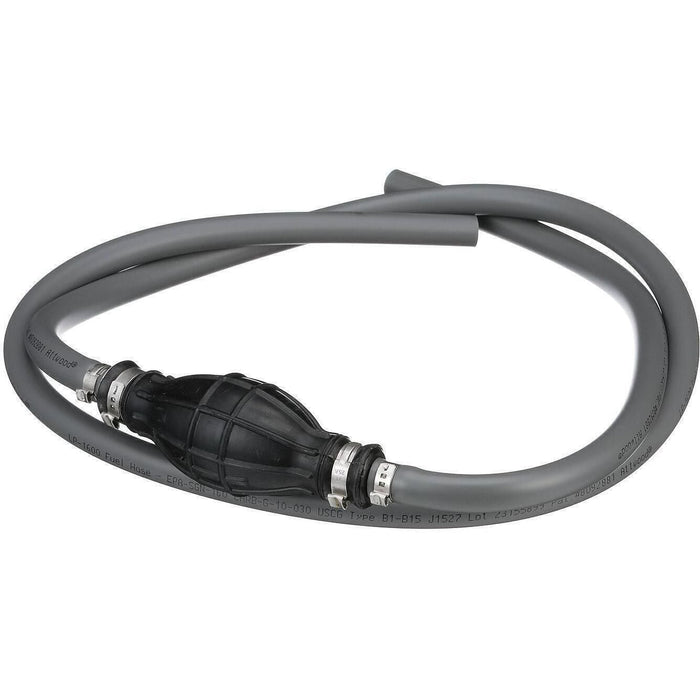 Seachoice 21361 Low Permeation Fuel Line Kit w/ High-Output Primer Bulb, Universal Fit, 3/8 In. X 7 Ft.