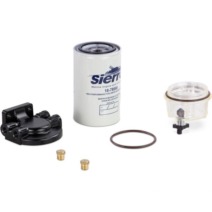 Sierra 18-79914 Fuel/Water Separator Kit W/Collection Bowl