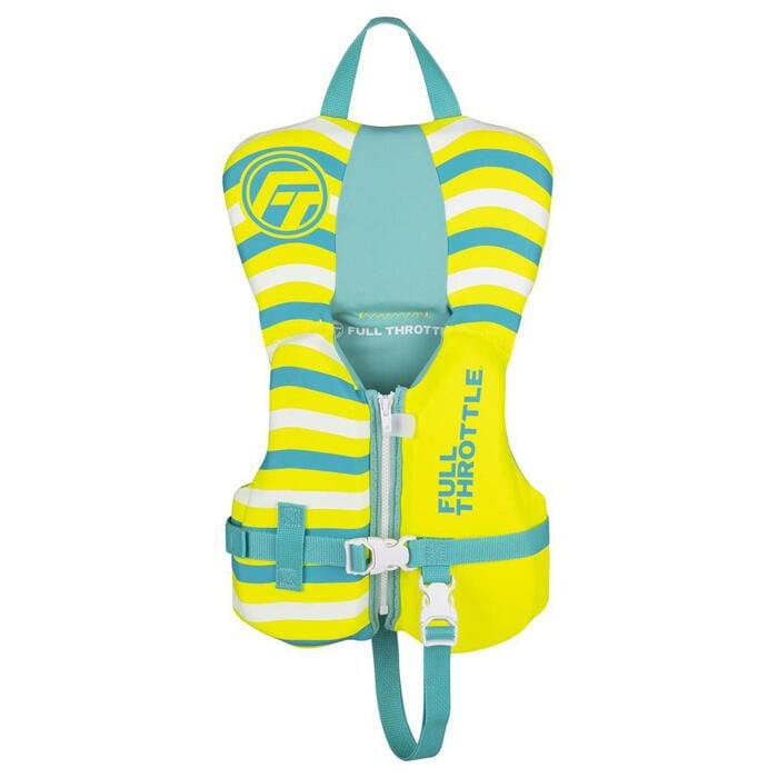 Kent 142100-300-000-22 Full Throttle Rapid-Dry Life Vest, Infant, Yellow