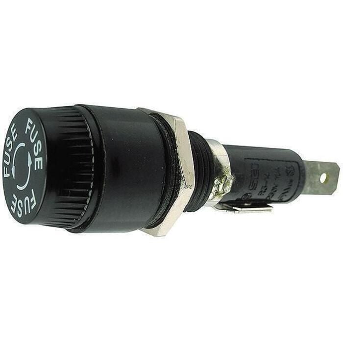 Seachoice 12601 Round Panel Mount Fuse Holders