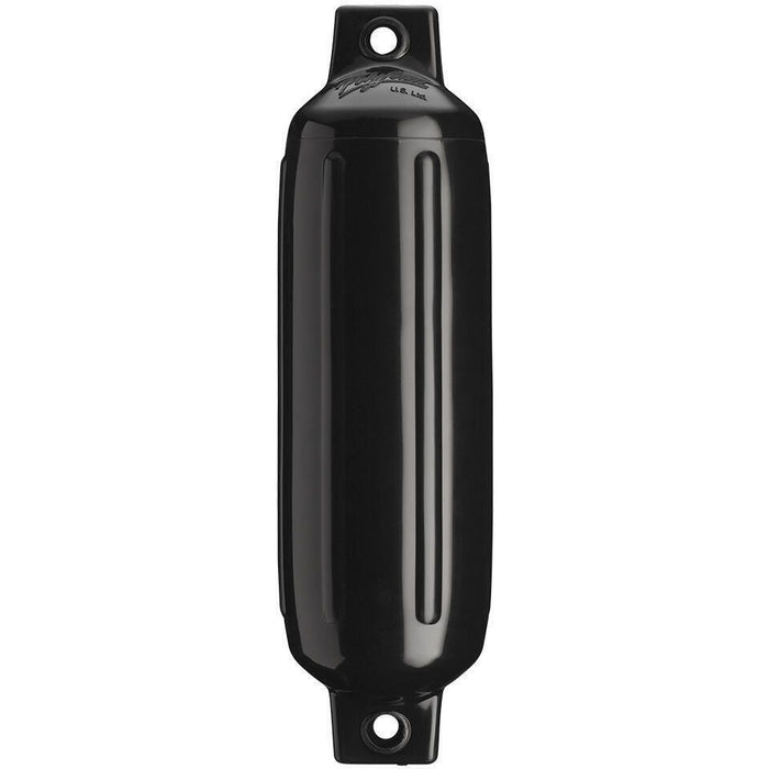 Polyform 06-198-906 Twin Eye G Series Fender, 4.5" x 15.5", Black