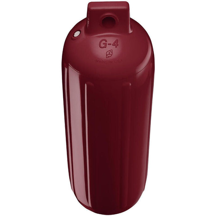 Polyform G-4 BURGUNDY 25-707-693 Twin Eye G Series Fender, 6.5" x 22"