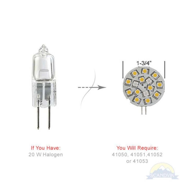 Scandvik 41052P LED G4 Replacement Bulbs
