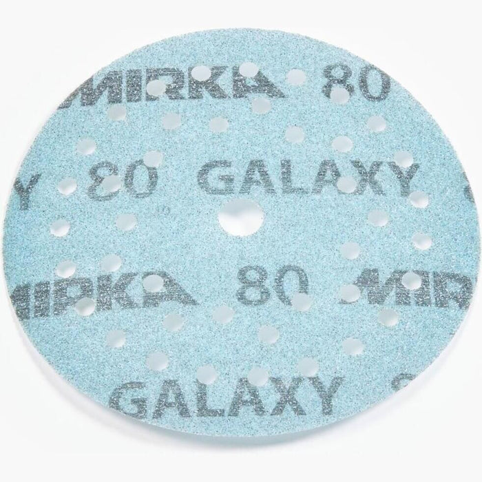 Mirka FY-3MF-040 Galaxy Dust Free Multi-Fit Grip Discs, 3", Grade 40, 50/pk