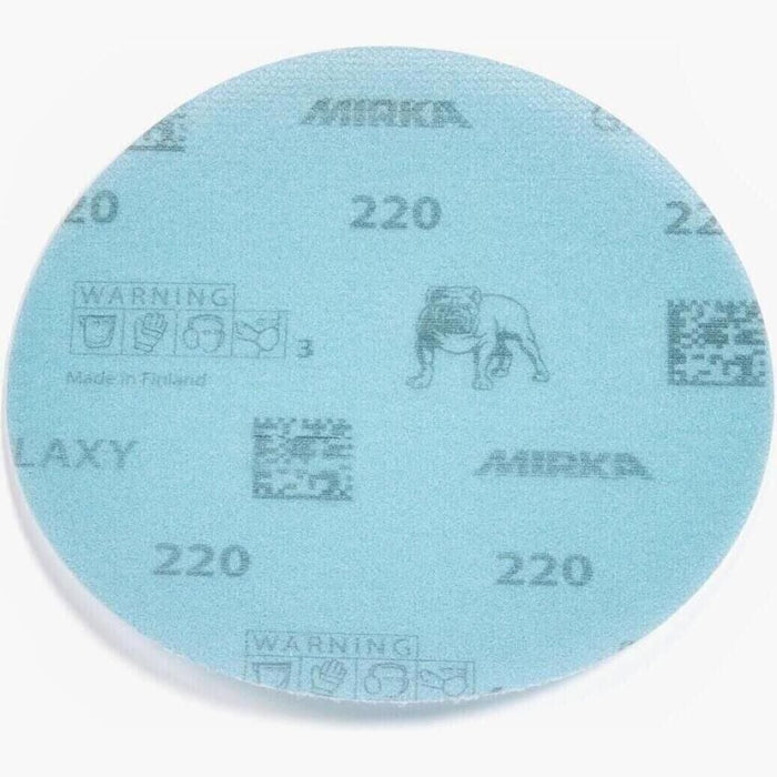 Mirka FY-5PF-320 Galaxy PSA Abrasive Disc Roll, 5", Grade 320, 100/roll